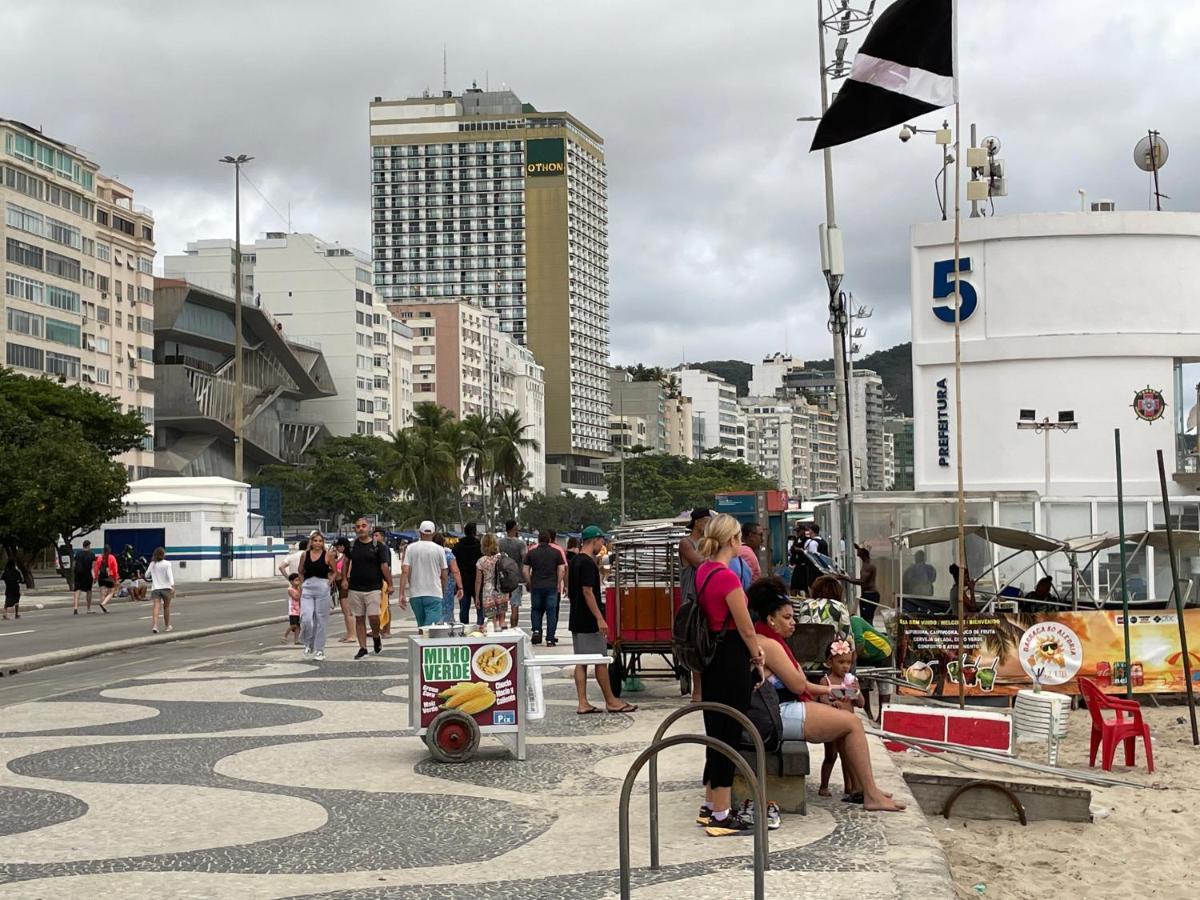 Apartamento Beira-Mar No Coracao De Copacabana! ริโอเดจาเนโร ภายนอก รูปภาพ