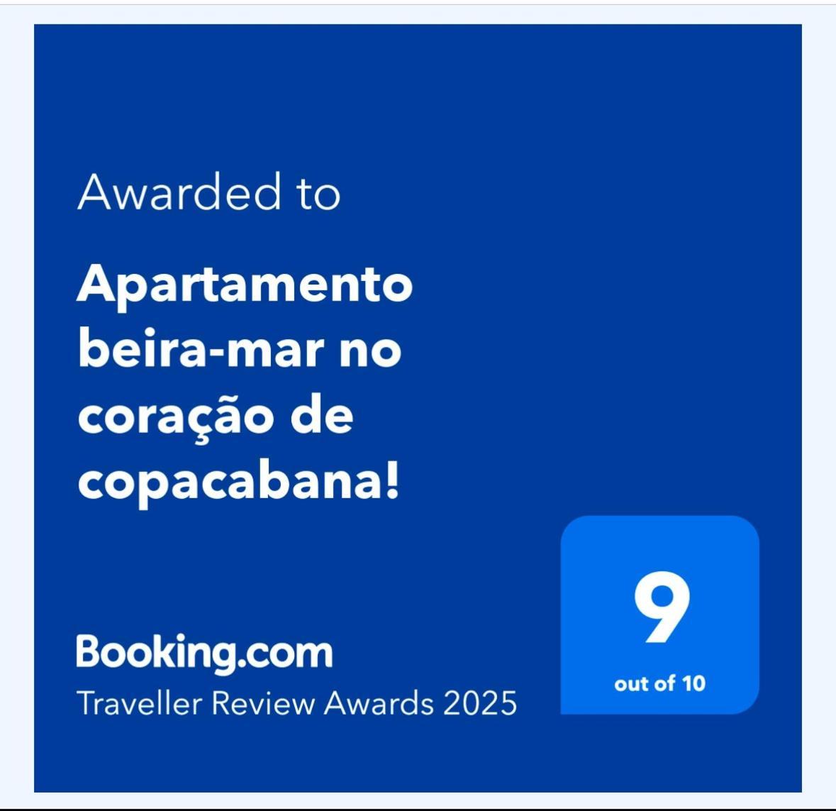 Apartamento Beira-Mar No Coracao De Copacabana! ริโอเดจาเนโร ภายนอก รูปภาพ
